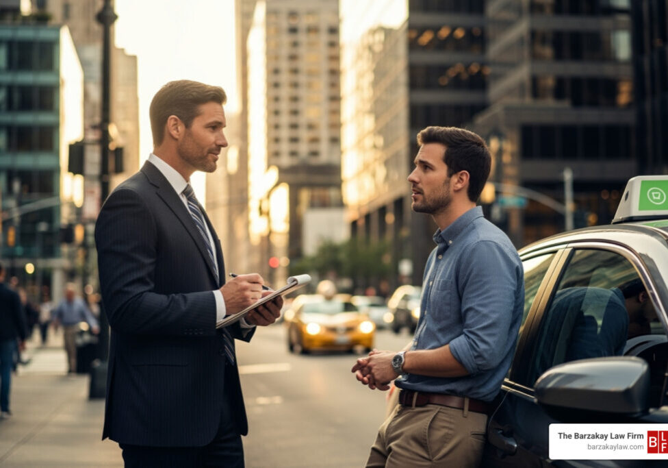 lawyer uber driver