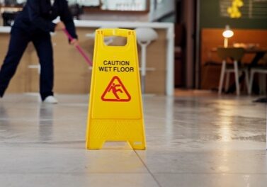 North Charleston Store Wet Floor Caution Sign