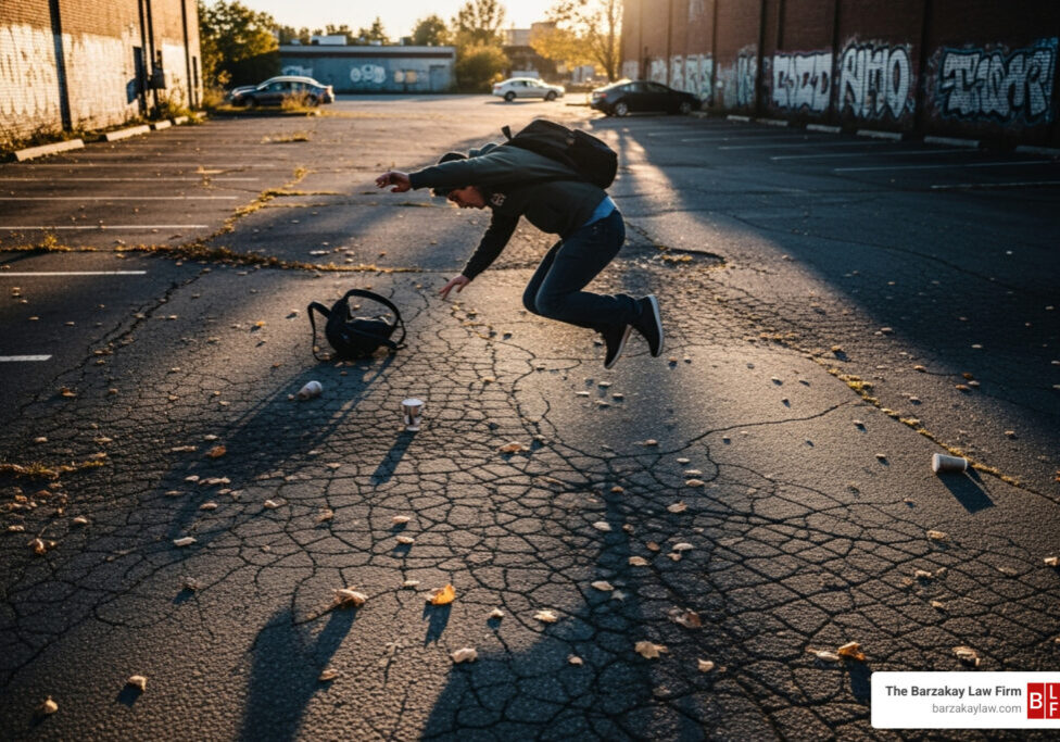 slip and fall parking lot settlements